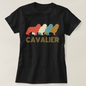 Vintage Cavalier King Charles Spaniel T-shirt
