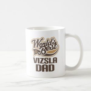 Vizsla Dad (Worlds Best) Coffee Mug