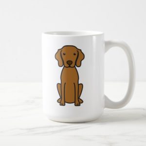 Vizsla Dog Cartoon Coffee Mug