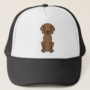 Vizsla Dog Cartoon Trucker Hat
