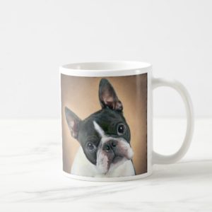Who Me Boston Terrier Mug
