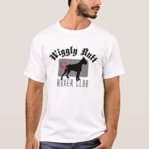 Wiggly Butt Boxer Dog T-shirt