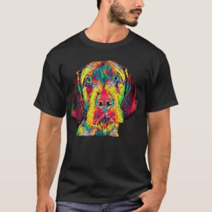 Wirehaired Vizsla Dog Breed Pet Breed True Friend T-Shirt