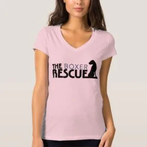 Women's V-neck TBRI Logo Tee